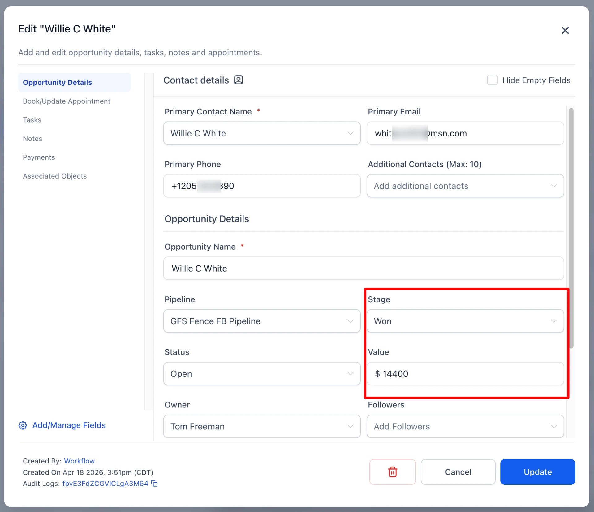 RedSeal Media client pipeline: $14,400 won