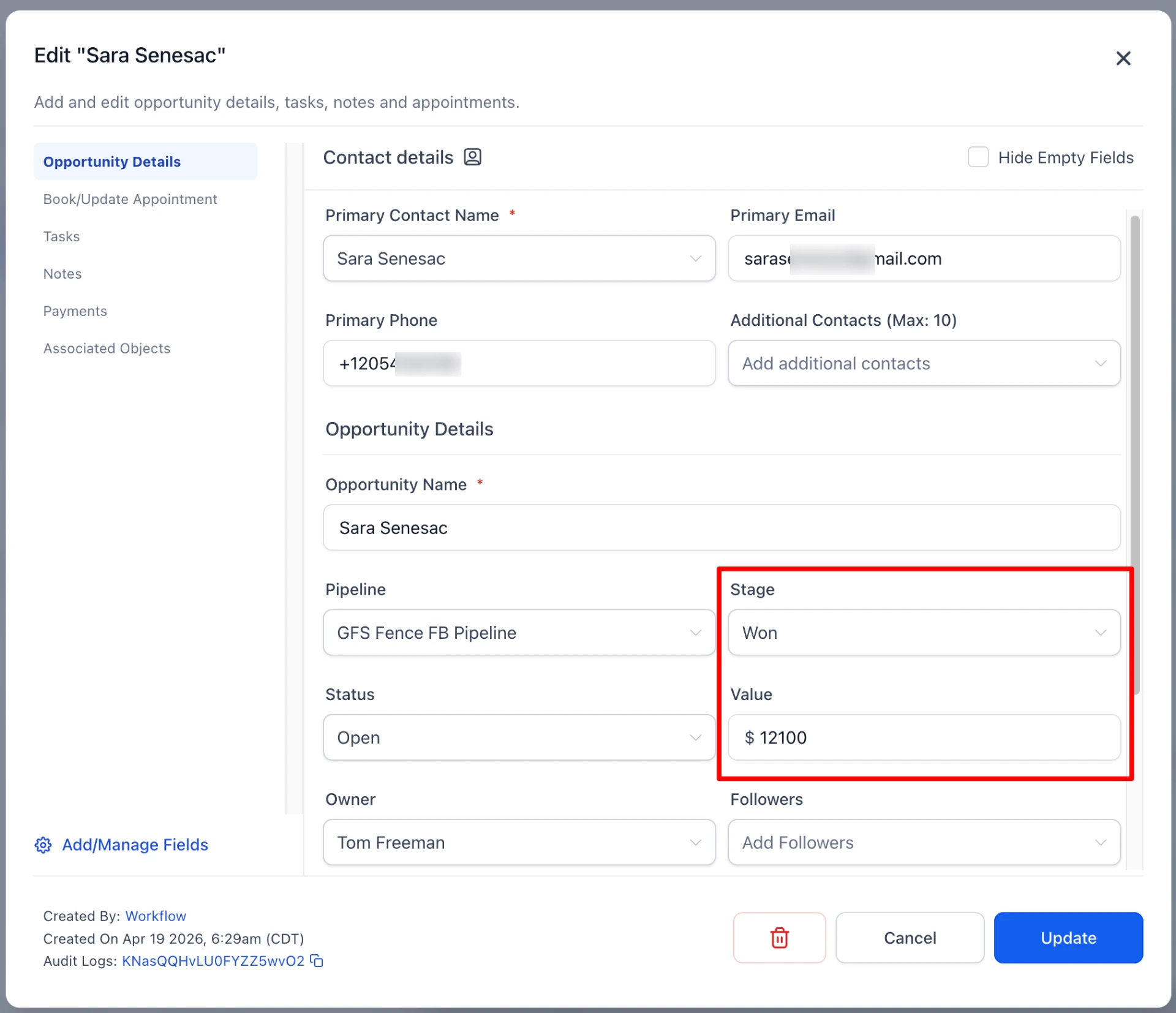 RedSeal Media client pipeline: $12,100 won
